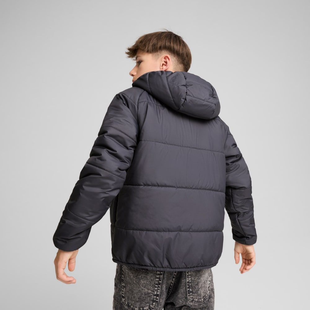 Зображення Puma Дитяча куртка Reversible Puffer Jacket Youth #2: Galactic Gray