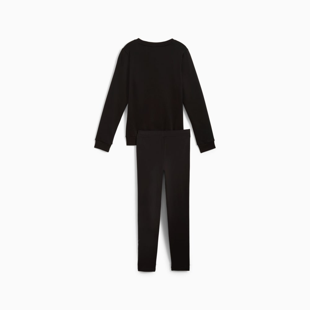Зображення Puma Дитячий спортивний костюм CLASS ACT Crew & Legging Set Youth #2: Puma Black