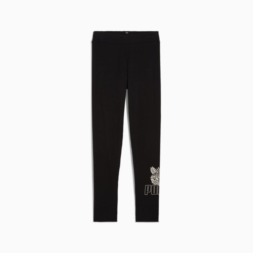 Зображення Puma Дитячі легінси ESS+ TROPICAT Leggings Youth #1: Puma Black