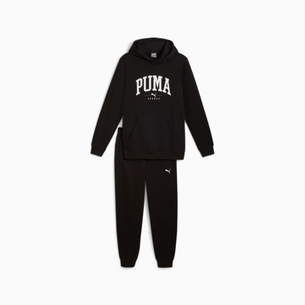 Изображение Puma Спортивный костюм  SQUAD Hooded Tracksuit Men #1: Puma Black