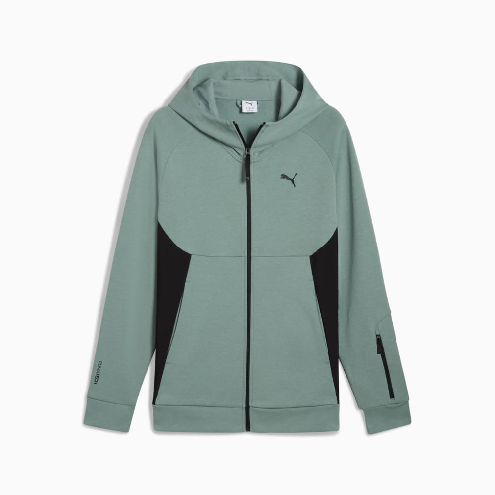 Зображення Puma Кофта PUMATECH Full-Zip Hoodie Men #1: Green Moon