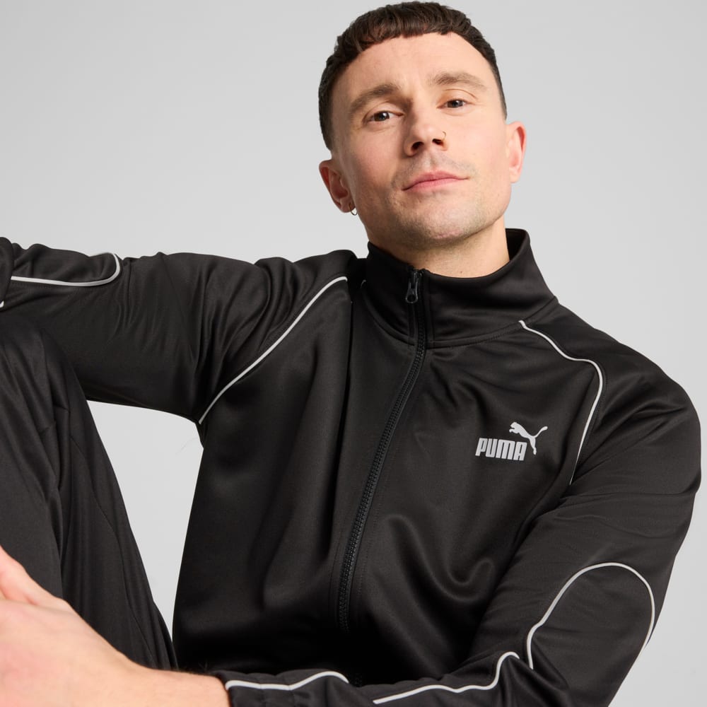 Изображение Puma Олимпийка PUMA Sport Poly Track Jacket Men #2: Puma Black