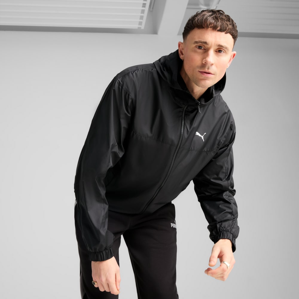 Изображение Puma Ветровка Essentials Relaxed Windbreaker Men #1: Puma Black