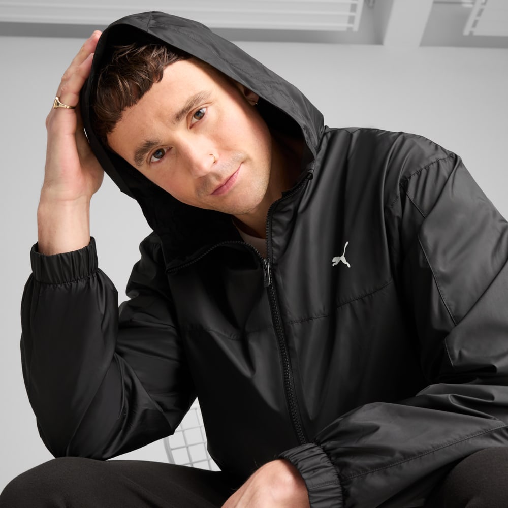 Изображение Puma Ветровка Essentials Relaxed Windbreaker Men #2: Puma Black
