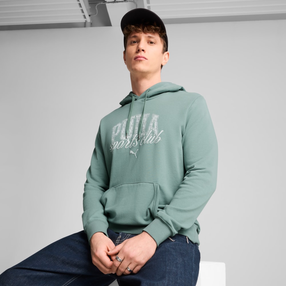 Зображення Puma Худі PUMA Class Hoodie Men #1: Green Moon