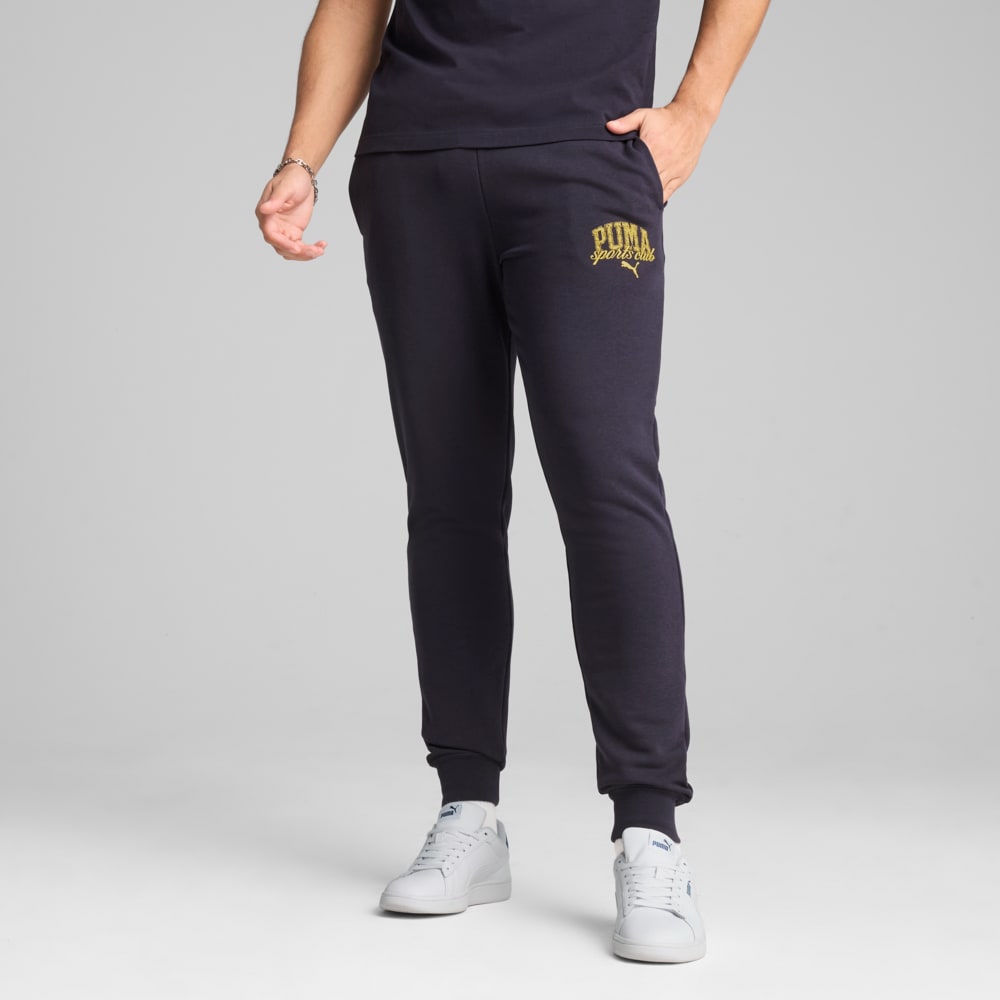 Изображение Puma Брюки PUMA Class Sweatpants Men #1: new navy
