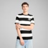 Изображение Puma Футболка PUMA Class Striped Tee Men #1: Puma Black