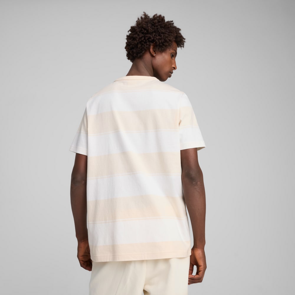Изображение Puma Футболка PUMA Class Striped Tee Men #2: Alpine Snow