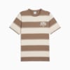 Зображення Puma Футболка PUMA Class Striped Tee Men #1: Totally Taupe