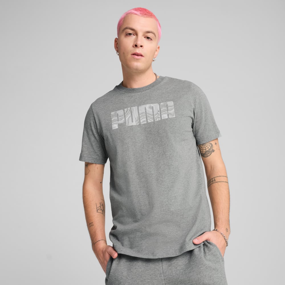 Зображення Puma Футболка MASS MERCHANTS Tee Men #1: Medium Gray Heather