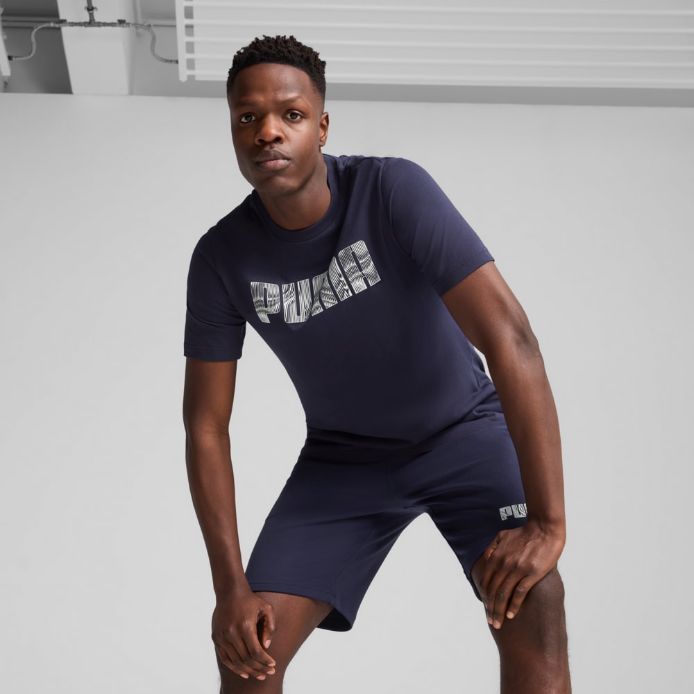 Изображение Puma Футболка MASS MERCHANTS Tee Men #1: PUMA Navy