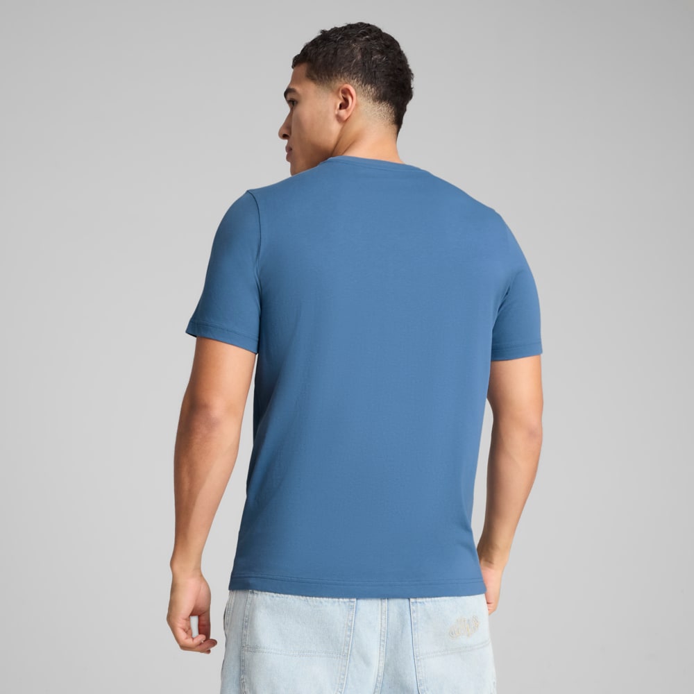 Зображення Puma Футболка Mass Merchants Logo Tee Men #2: Blue Horizon