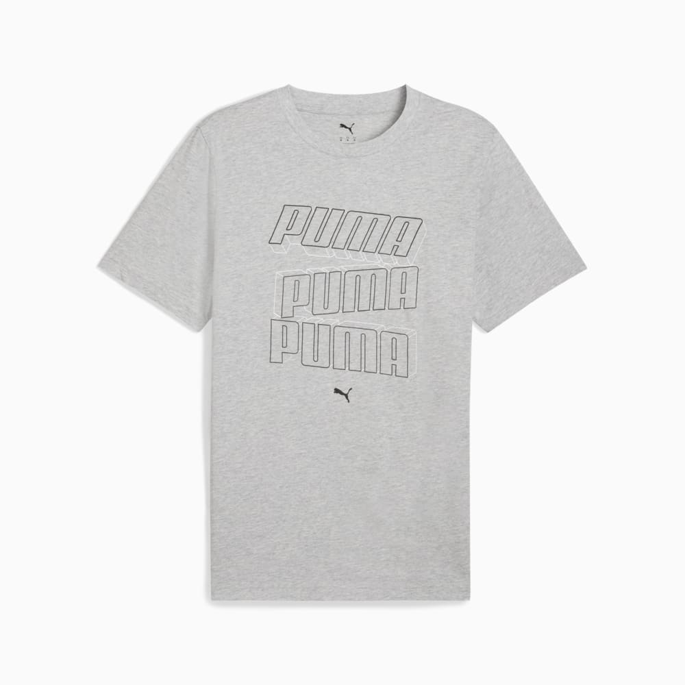 Зображення Puma Футболка Essentials Logo Lab Tee Men #1: light gray heather