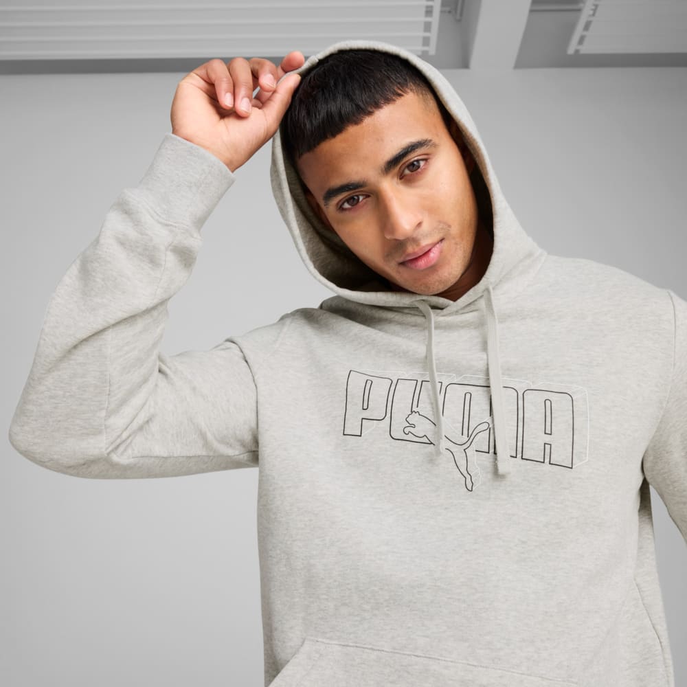 Изображение Puma Худи Essentials Logo Lab Execution Hoodie Men #2: light gray heather