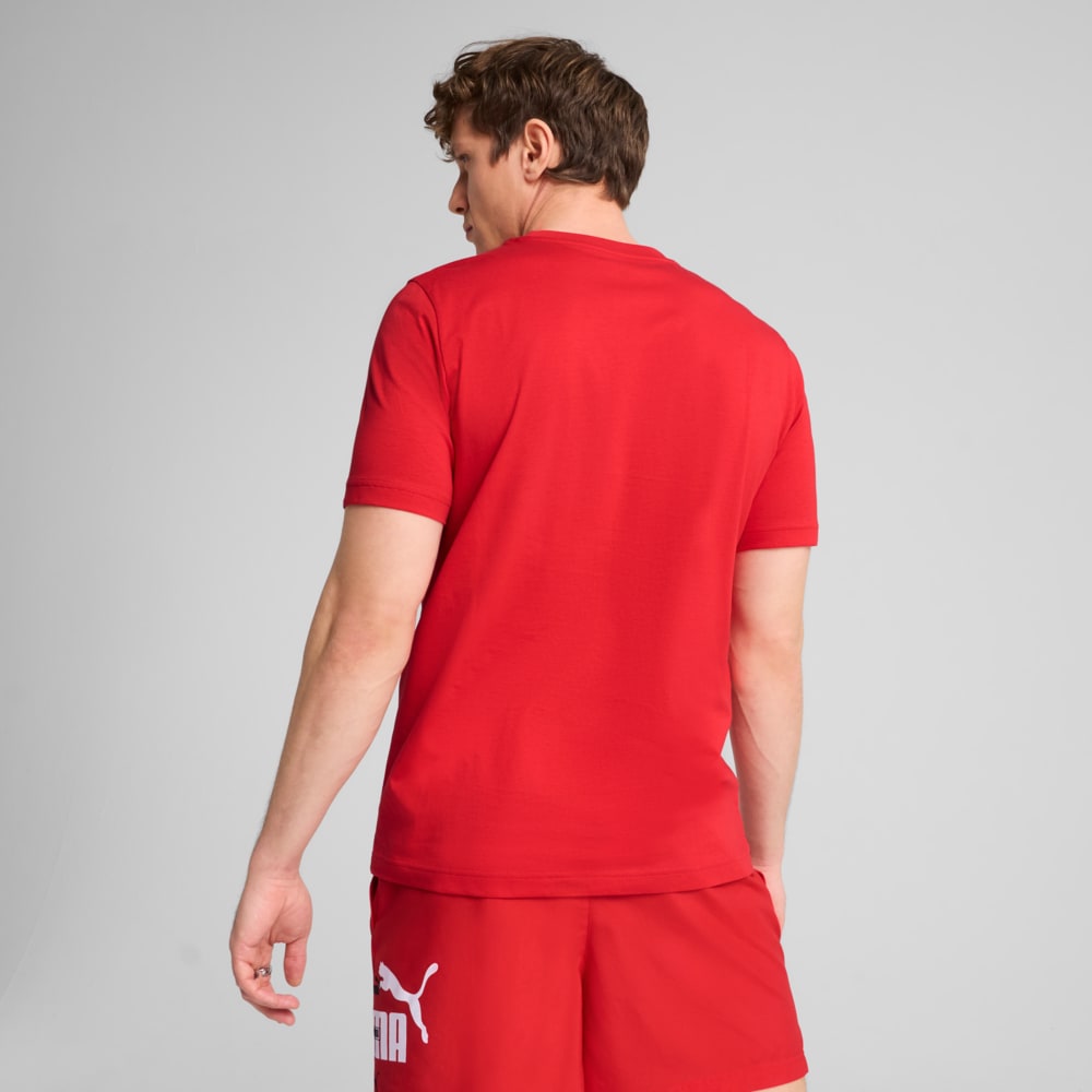 Зображення Puma Футболка Essentials Logo Lab Summer Tee Men #2: For All Time Red
