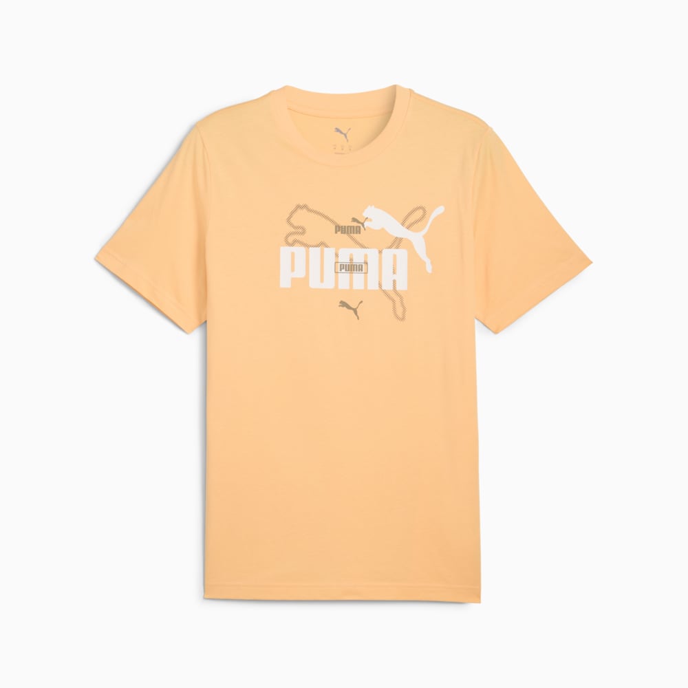 Зображення Puma Футболка Essentials Logo Lab Summer Tee Men #1: Almost Apricot