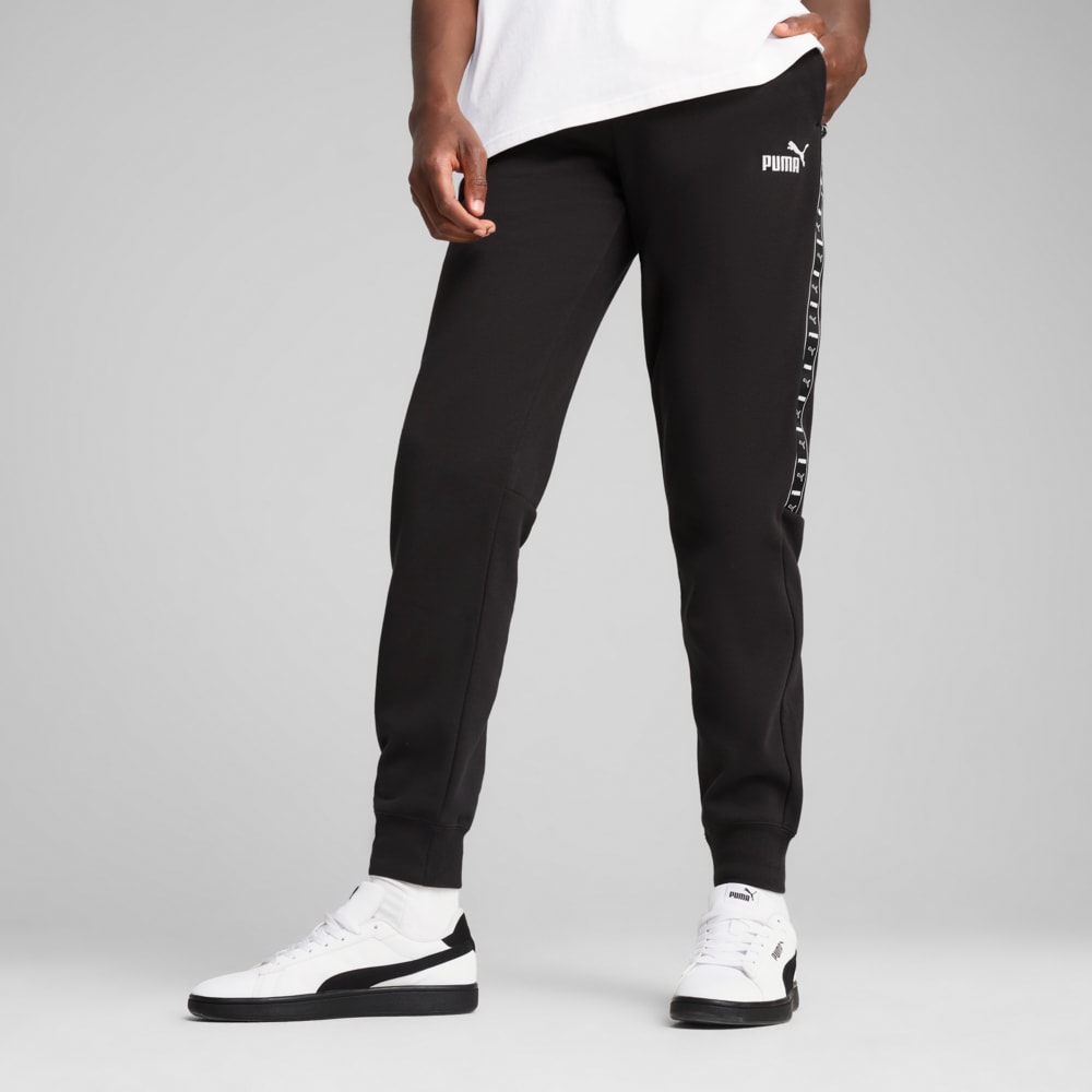 Изображение Puma Штаны Essentials Tape Sweatpants Men #1: Puma Black