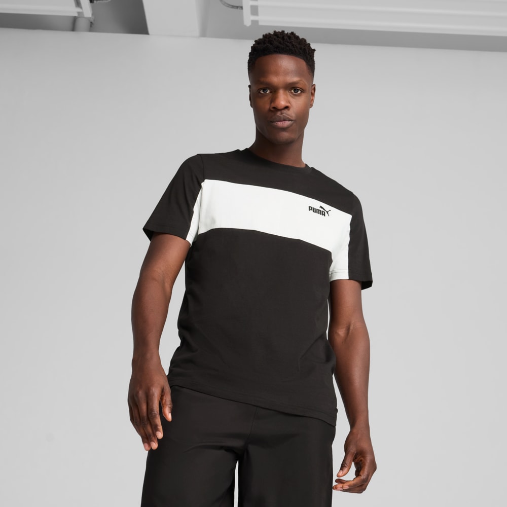 Изображение Puma Футболка Essentials Tee Men #1: Puma Black