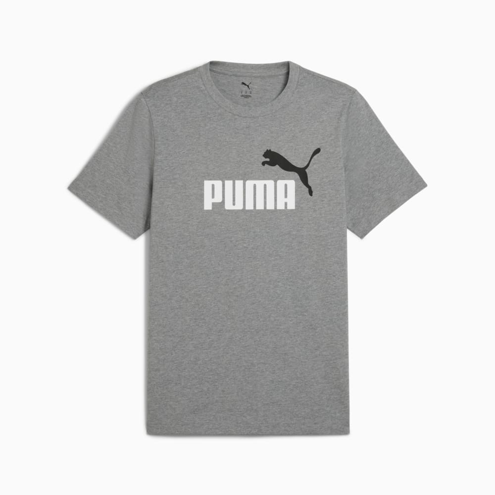 Зображення Puma Футболка Essentials 2 Colour No. 1 Logo Tee Men #1: Medium Gray Heather