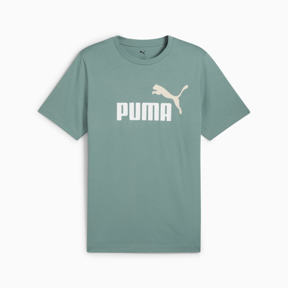 Зображення Puma Футболка Essentials 2 Colour No. 1 Logo Tee Men #1: Green Moon