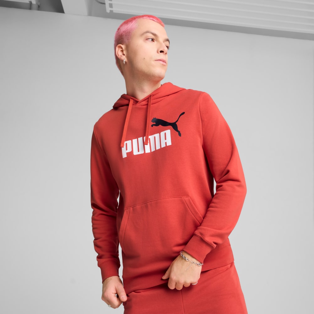 Изображение Puma Худи Essentials 2 Colour No. 1 Logo Hoodie Men #1: Red Fire