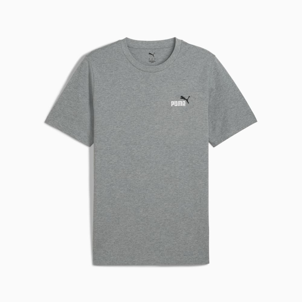 Зображення Puma Футболка Essentials 2 Colour Small No. 1 Logo Tee Men #1: Medium Gray Heather