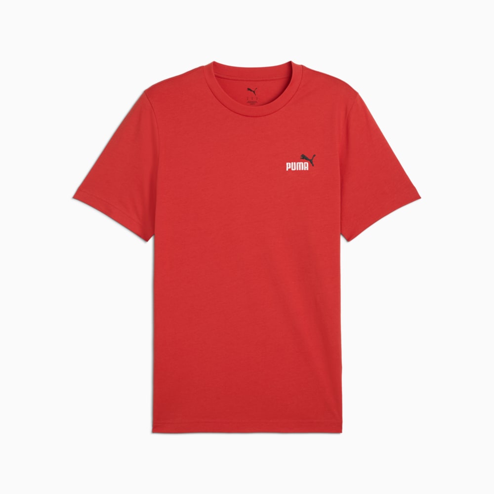 Зображення Puma Футболка Essentials 2 Colour Small No. 1 Logo Tee Men #1: Red Fire