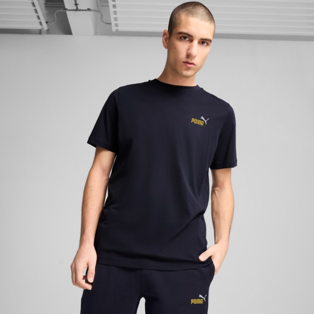 Imagen PUMA Polera Essentials 2 Colour Small No. 1 Logo para hombre