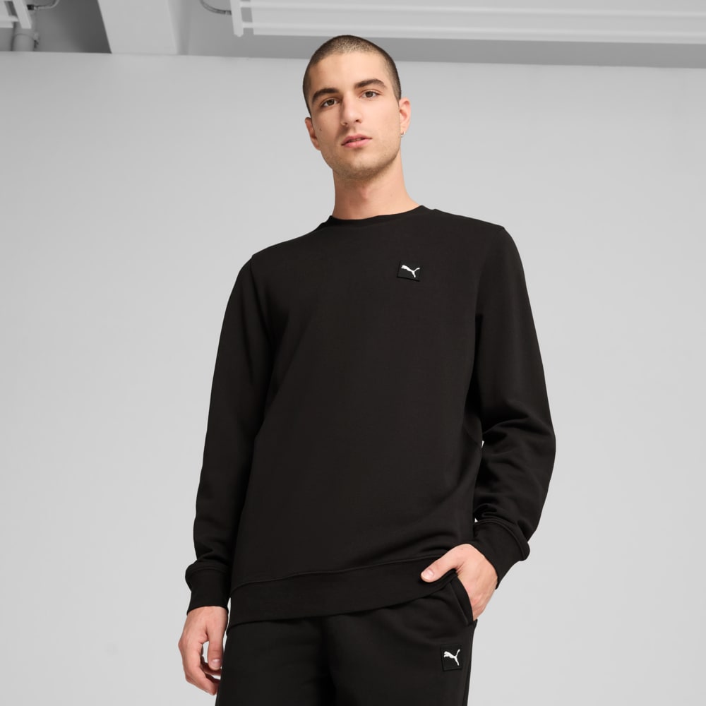 Зображення Puma Світшот Essentials Elevated Crew Men #1: Puma Black