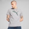 Зображення Puma Футболка Graphics Cat Logo Tee Men #1: light gray heather