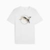 Изображение Puma Футболка Graphics Multiple Cat Logo Tee Men #1: Puma White