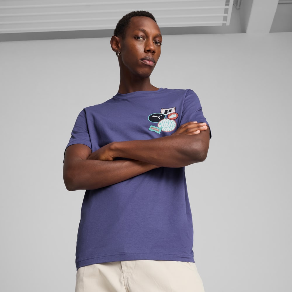 Зображення Puma Футболка Graphics Icon Tee Men #1: Blue Crystal