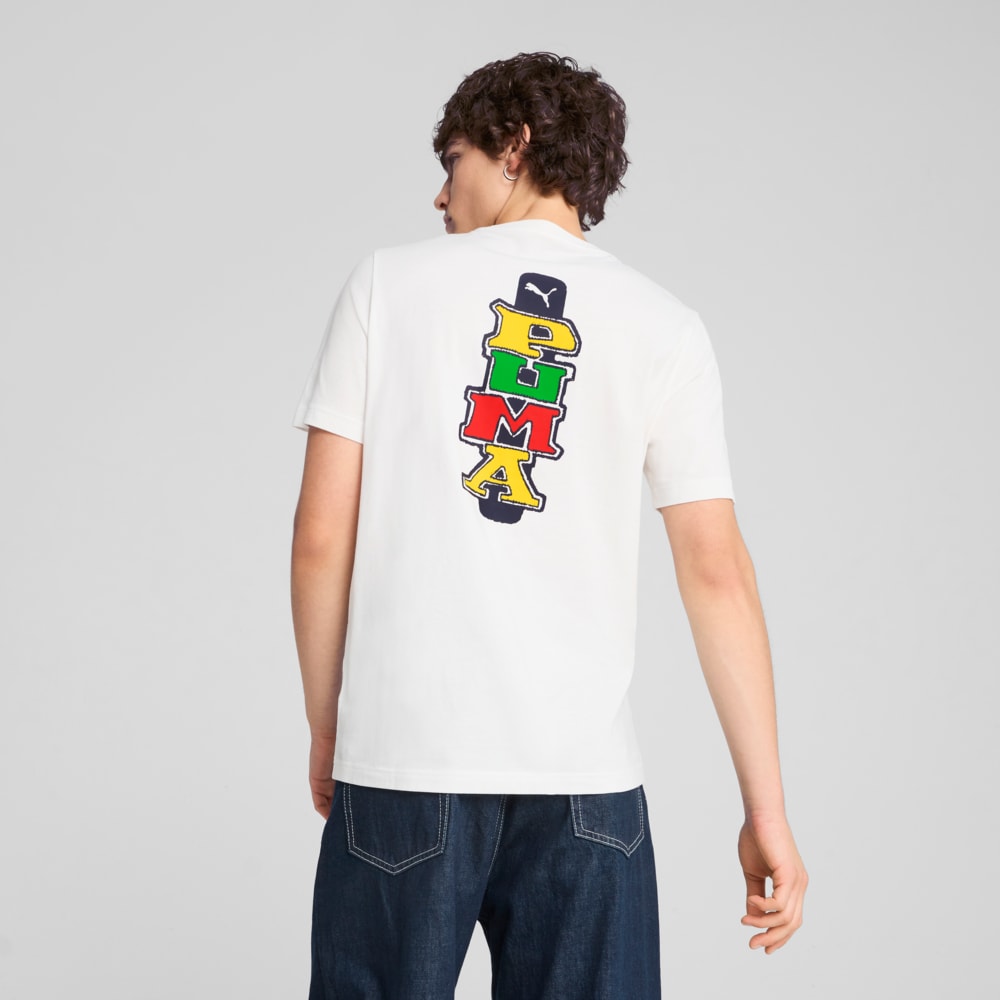 Изображение Puma Футболка Graphics PUMA Back Tee #2: Puma White
