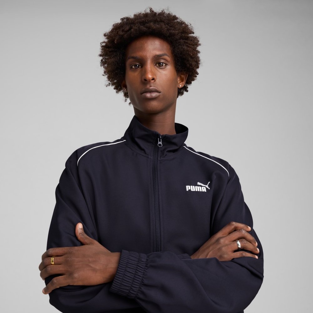 Зображення Puma Спортивний костюм Woven Piping Tracksuit Men #2: new navy