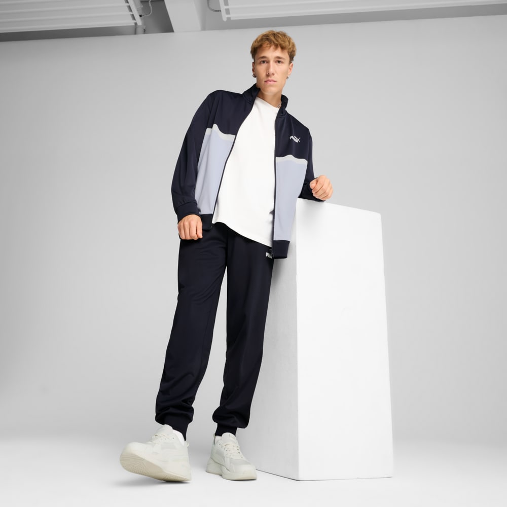 Изображение Puma Спортивный костюм Poly Colourblock Tracksuit Men #1: new navy