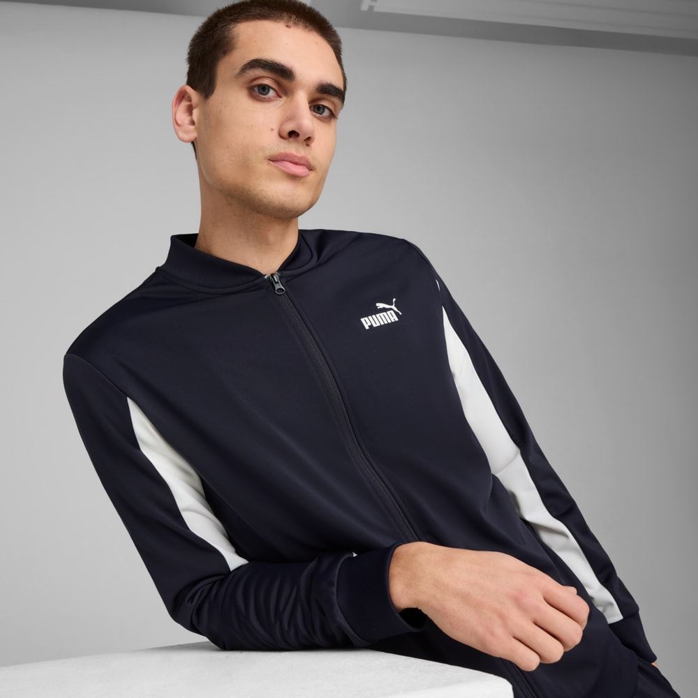 Изображение Puma Спортивный костюм Poly Baseball-Inspired Suit Men #2: new navy