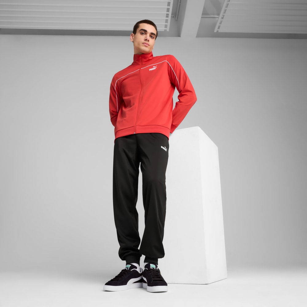 Зображення Puma Спортивний костюм Poly Piping Tracksuit Men #1: Red Fire