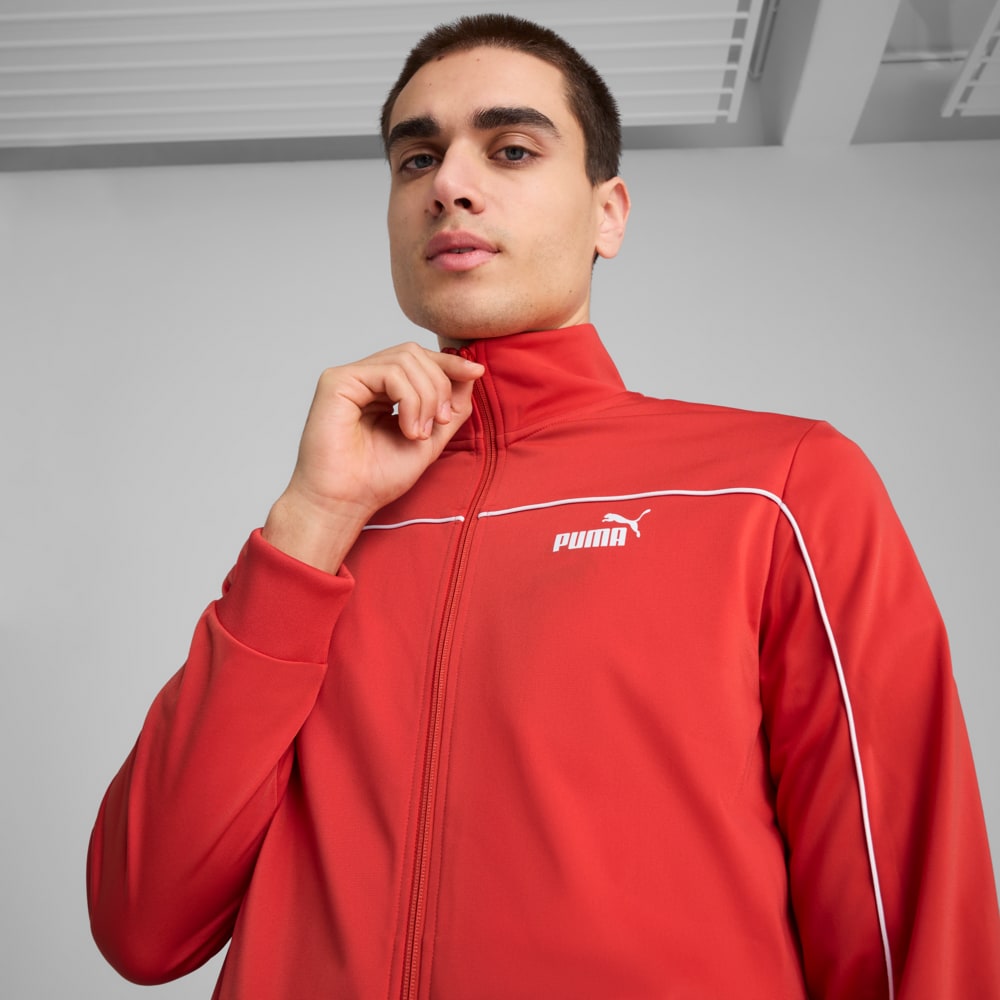 Зображення Puma Спортивний костюм Poly Piping Tracksuit Men #2: Red Fire