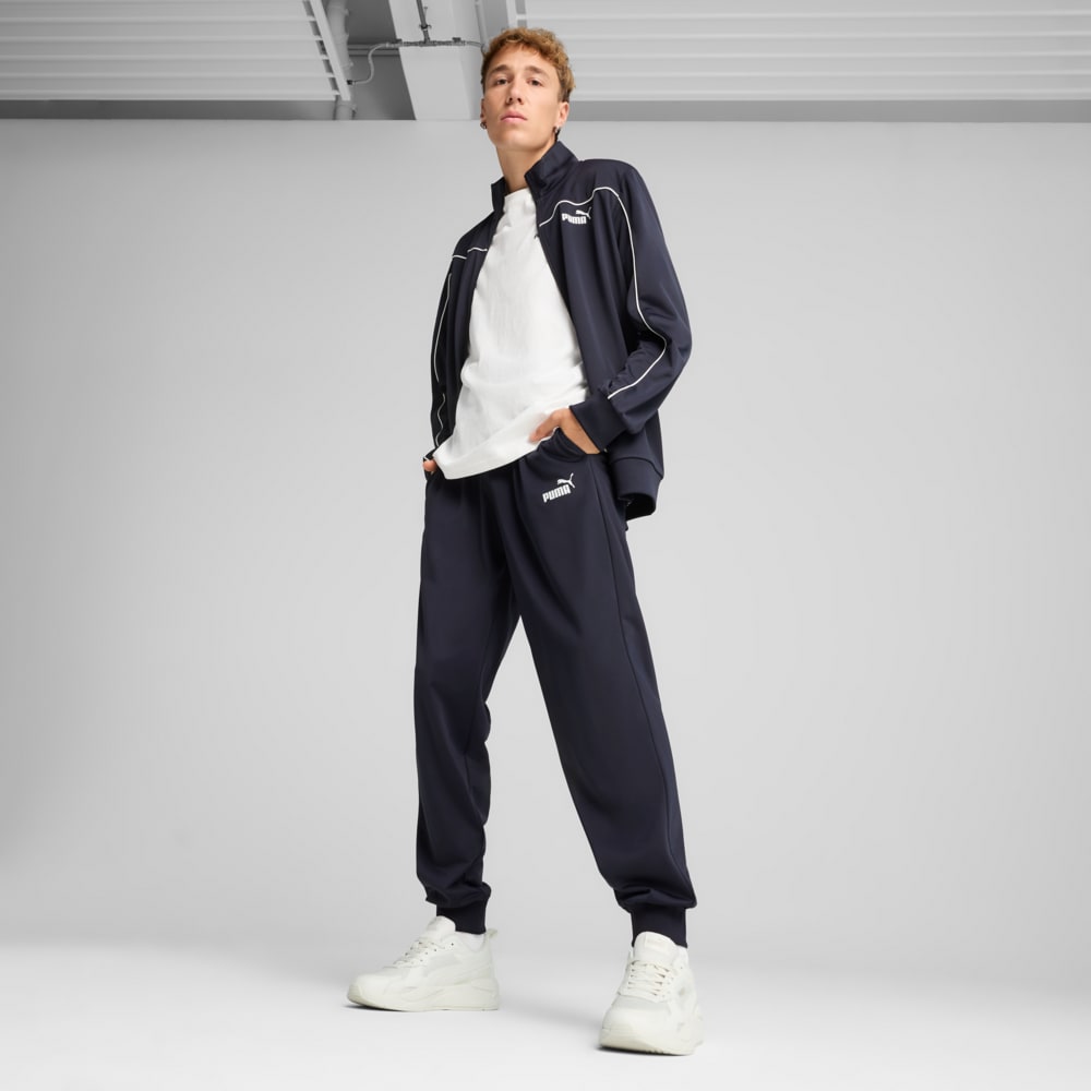 Изображение Puma Спортивный костюм Poly Piping Tracksuit Men #1: new navy