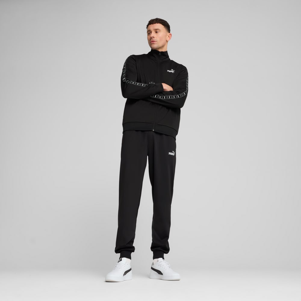 Зображення Puma Спортивний костюм Poly Tape Tracksuit Men #1: Puma Black