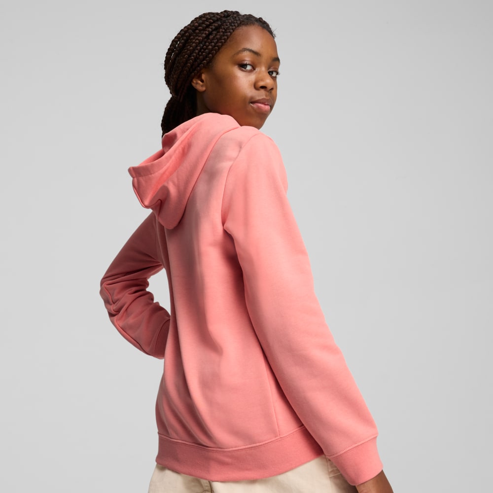 Изображение Puma Детское худи ESS No. 1 Logo Hoodie Youth #2: Pink Fruit