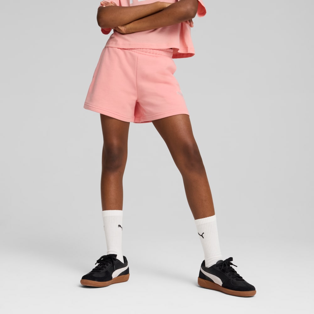 Зображення Puma Дитячі шорти ESS Small No. 1 Logo Shorts Youth #1: Pink Fruit