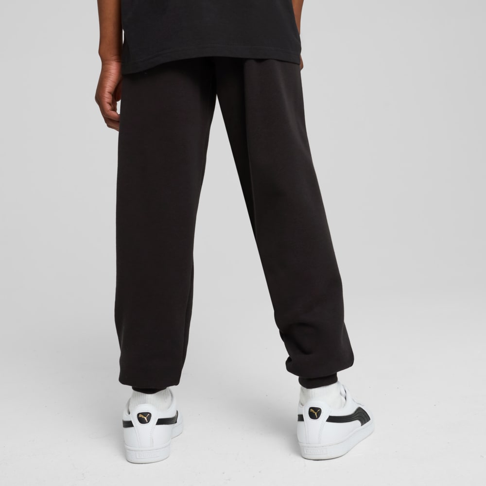 Изображение Puma Детские брюки ESS No. 1 Logo Sweatpants Youth #2: Puma Black