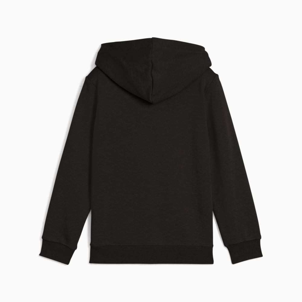 Изображение Puma Детское худи Essentials No. 1 Logo Hoodie Kids #2: Puma Black