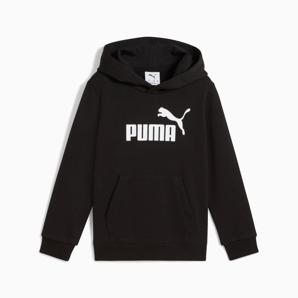 Изображение Puma Детское худи Essentials No. 1 Logo Hoodie Kids #1: Puma Black
