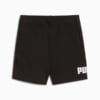 Изображение Puma Детские шорты ESS No. 1 Logo Shorts Kids #4: Puma Black