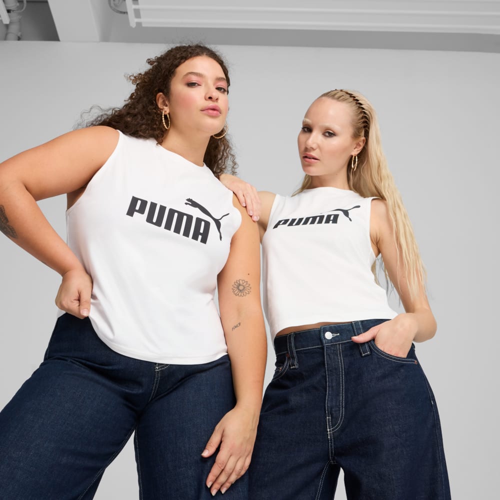 Изображение Puma Майка ESS No. 1 Logo Slim Tank Women #1: Puma White