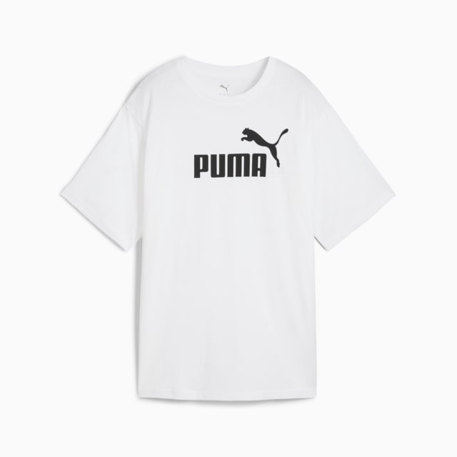 Image PUMA Camiseta Essentials No. 1 Logo Relaxed Feminina