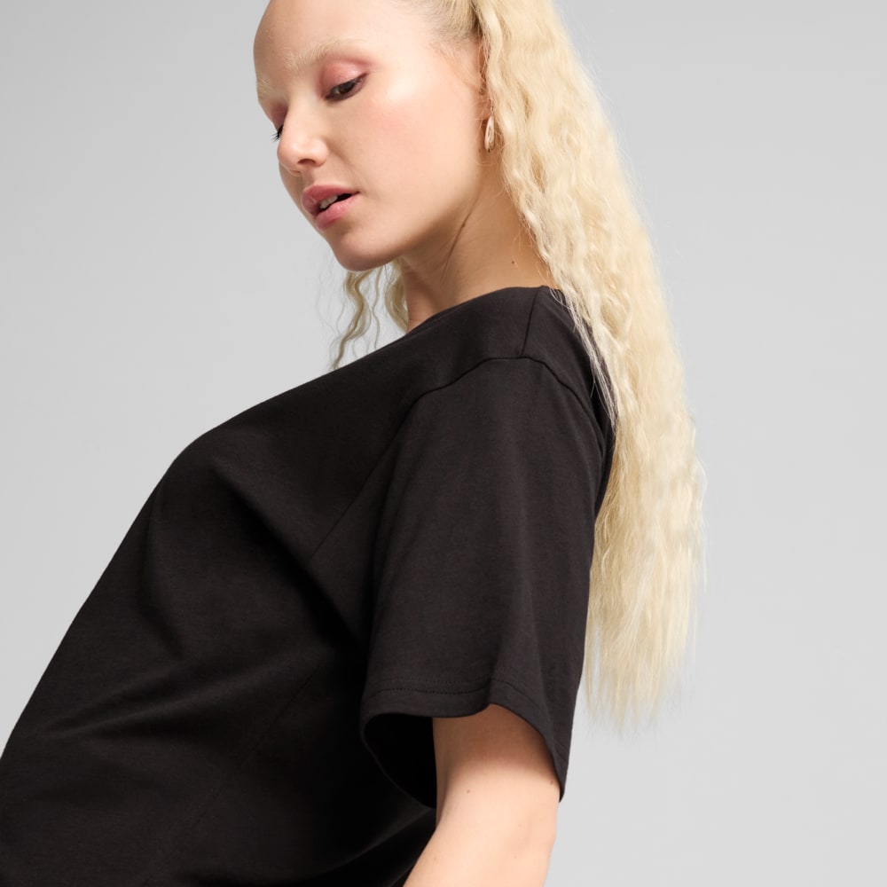 Изображение Puma Футболка ESS Relaxed Tee Women #2: Puma Black