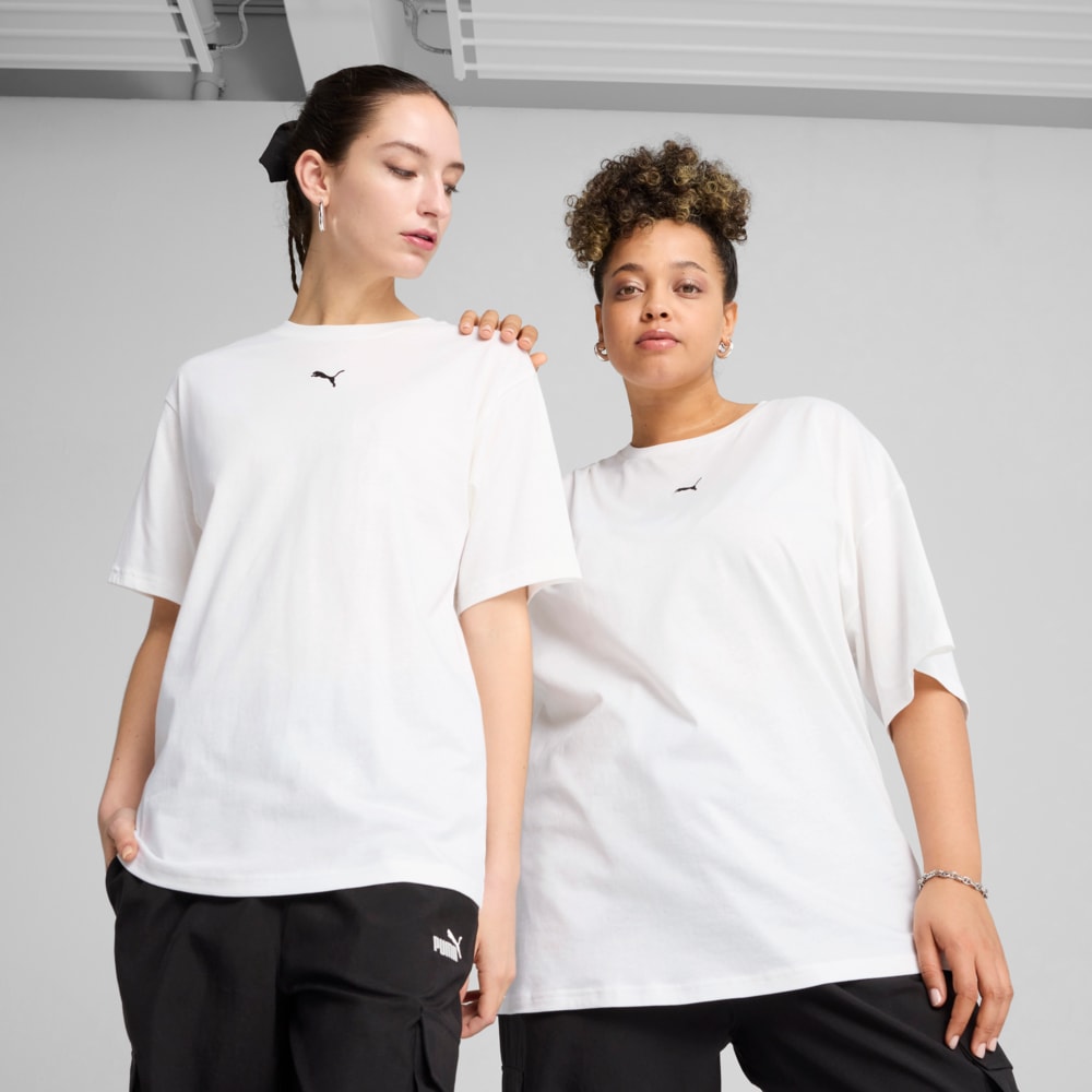 Изображение Puma Футболка ESS Relaxed Tee Women #1: Puma White